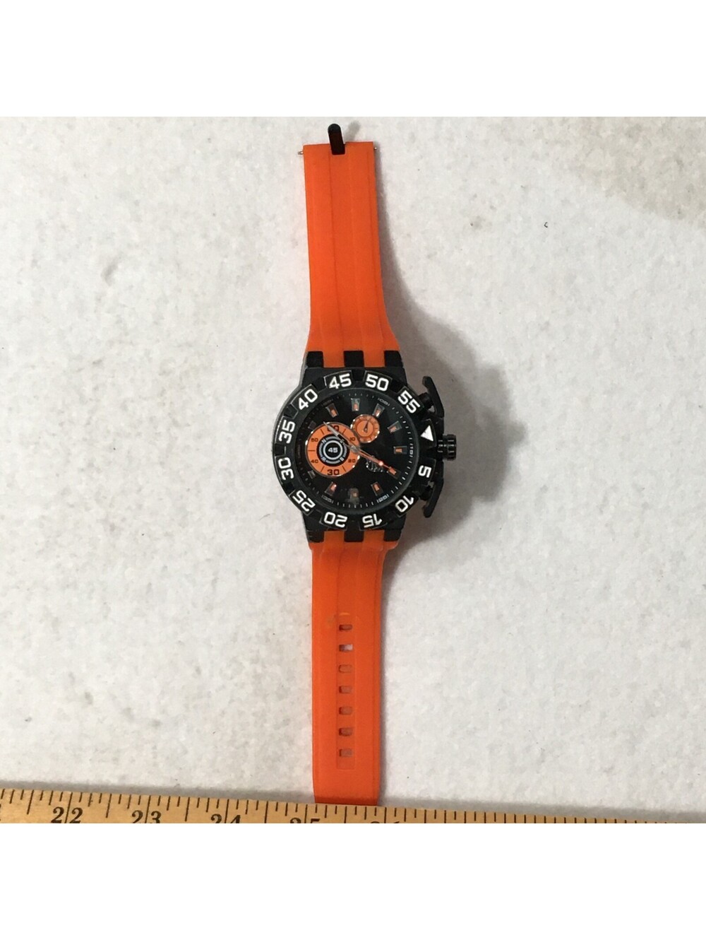 LOOKS LIKE INVICTA Sea Hunter Black Dial 52 mm Men's Watch AS IS AS PICTURED